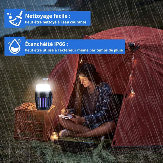 Zénilight - Lampe anti-moustique 2 en 1