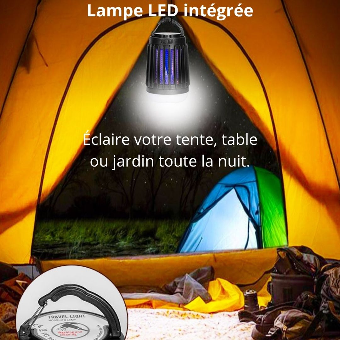 Zénilight - Lampe anti-moustique 2 en 1