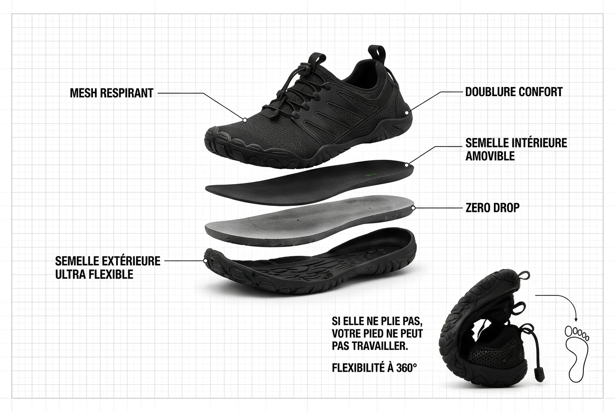 LightRunner® Ultra | Les Chaussures hybrides unisexes pour gens actifs