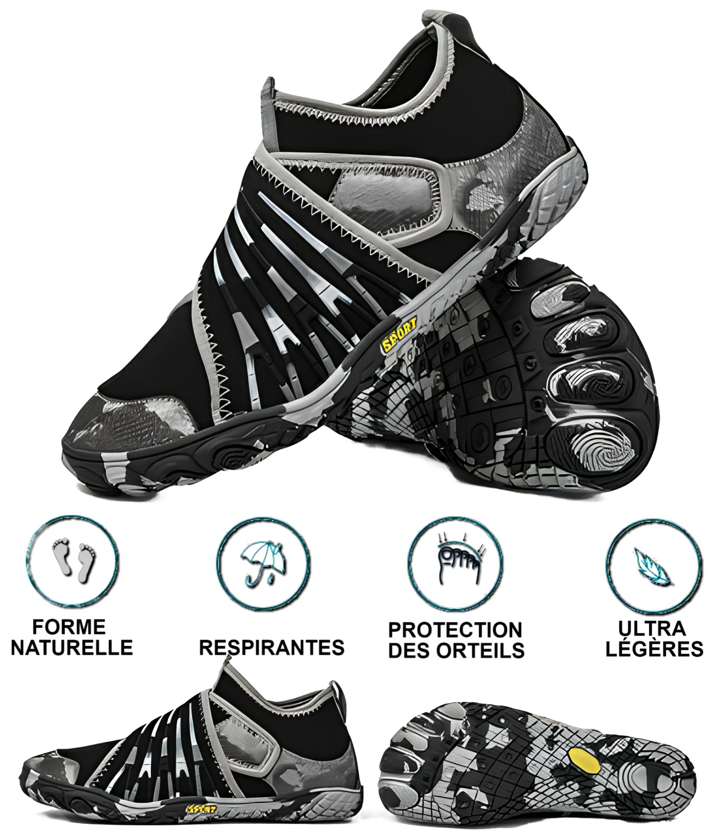 LightRunner® Sport 3.0 | Minimalistische Unisex-Schuhe für aktive Menschen | ENDGÜLTIGER VERKAUF