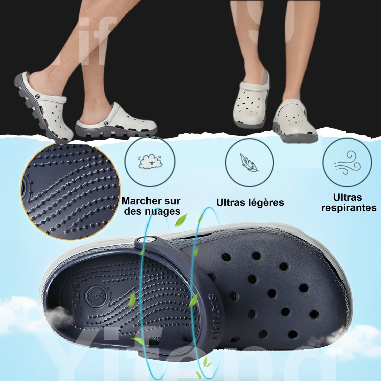 LightSlippers™ Ultra | Sandals for Walking on Clouds | FINAL SALE