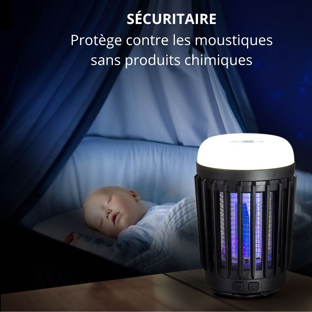 Zénilight - Lampe anti-moustique 2 en 1