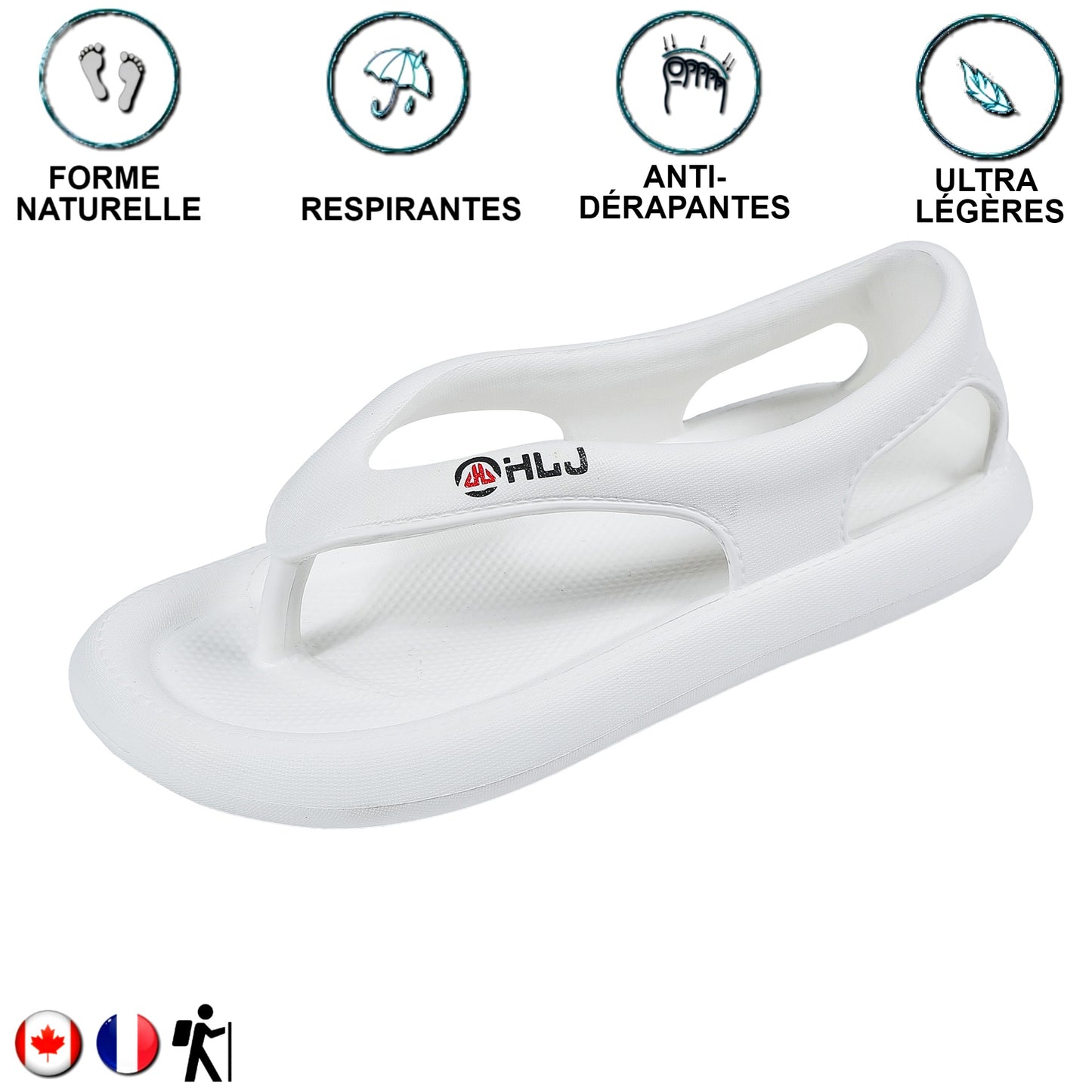 LightSlippers™ Suprêmes | Sandales d'été ultra confortables | VENTE FINALE